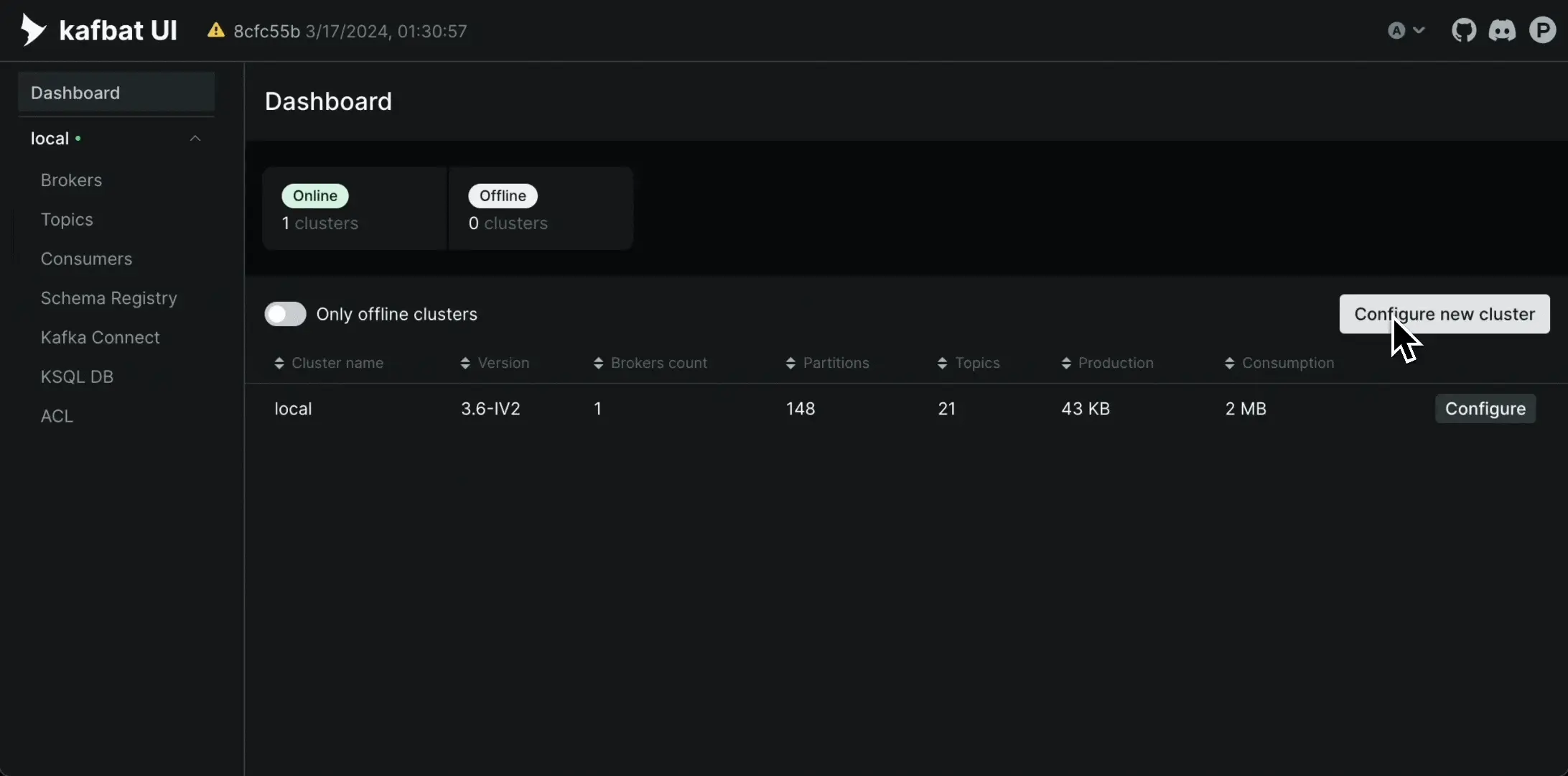 Kafbat - Kafka UI Demo